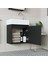 Ayaksız Tek Kapaklı Lavabolu 50 cm Banyo Dolabı 3