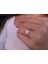 Pırlanta ve Beyaz Safir Taşlı Zekhara Yüzük 0417R0307 5