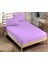Pamuklu Ranforce Kumaş Lastikli Fitted Yastıklı Çarşaf Seti (Tüm Ebatlar) Lila 1
