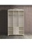 Sultan 3 Kapılı 3 Çekmeceli Gardırop Elbise Dolabı 135X50X225 2