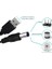 USB 2.0 To 5.5 x 2.5 mm Dc 5V Power Güç Kablosu 1,5 Metre 5