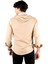 Kapüşonlu Cepli Slim Fit Likralı Kot Gömlek 2300396 5
