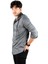 Kapüşonlu Cepli Slim Fit Likralı Kot Gömlek 2300396 4