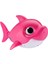 Baby Shark Sesli ve Yüzen Figür BAH03000 - Pembe-Mommy Shark 1