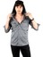 Kapüşonlu Cepli Slim Fit Likralı Kot Gömlek 2300396 5