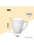 Wilmax England İngiliz Mug Beyaz Kupa Porselen Tekli 380 ml 2