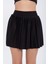 EKE TEKSTİL Spor ve Günlük Kullanım Siyah Renk Plaj Şort Etek Havuz Deniz Mayo Yazlık Dans Şort Etek 4