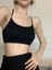 Kadın Siyah Renk Yüzücü Crop Atlet 4