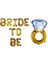 Bride To Be Gold Yazı ve Yüzük Seti 40 cm 1