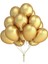 Balon Metalik Gold (10 Adet) 2