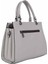 M824 Açık Gri Suni Deri Bayan Çapraz El ve Omuz Çantası 3