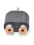 Stereo Erkek 2 Rca Dişi Çevirici Erkek 3.5 mm 2x Dişi Rca Jack 2 Rca 1 Stereo Jack 3
