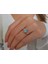 Pırlanta ve Mavi Topaz Marjatta Yüzük 0447R0047 5