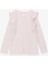 Kız Çocuk Bluz Fırfırlı 6-12 Yaş, Krem 2
