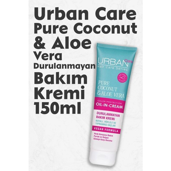 Urban Care Pure Coconut And Aloe Vera Durulanmayan Bakım Kremi Fiyatı