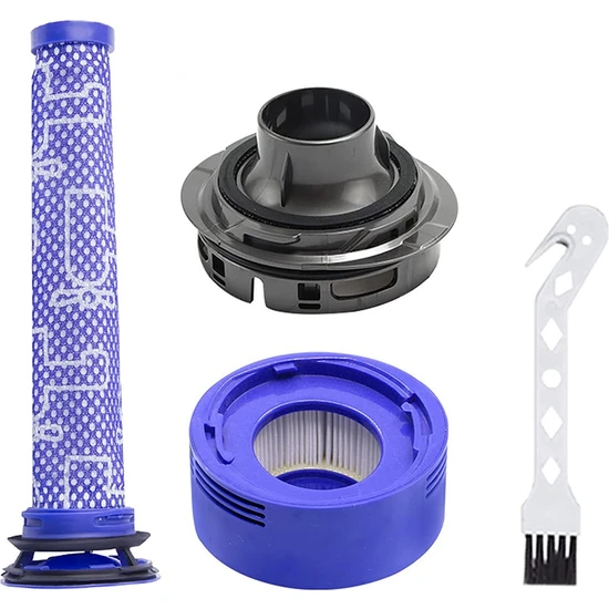 Gorgeous Arka Motor Kapağı + Filtre + Ön Filtre Seti Dyson V7 V8 Elektrikli Süpürge Elektrikli Süpürge Aksesuarları Için Yedek (Yurt Dışından)