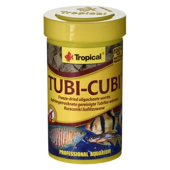 Tropical Tubi Cubi  Kurutulmuş Yem 100ML/10GR