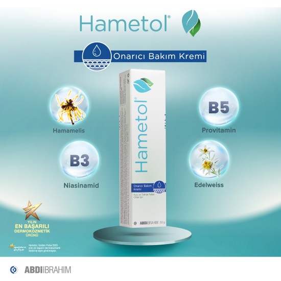 Hametol Onarıcı Bakım Kremi 30 gr
