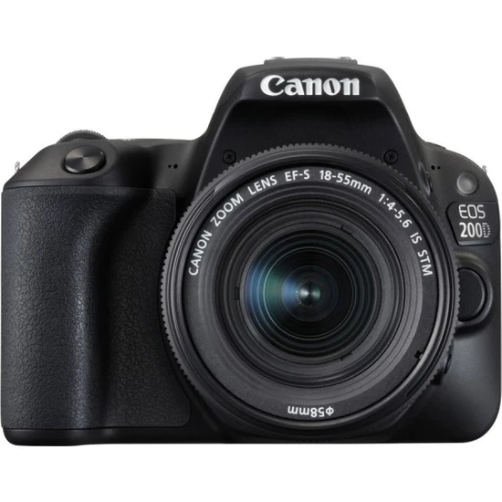 Canon Eos 200D 18+55 Stm Kit Lens Dslr Fotoğraf Makinesi