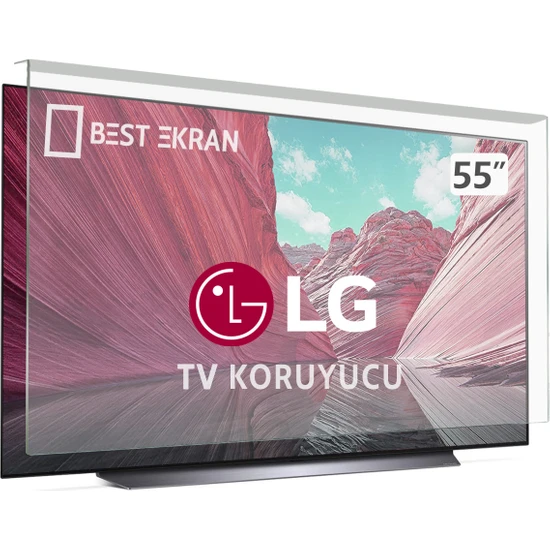 Best Ekran Lg 55UR91006LA Tv Ekran Koruyucu - Lg 55 Inç 139 cm Ekran Koruyucu