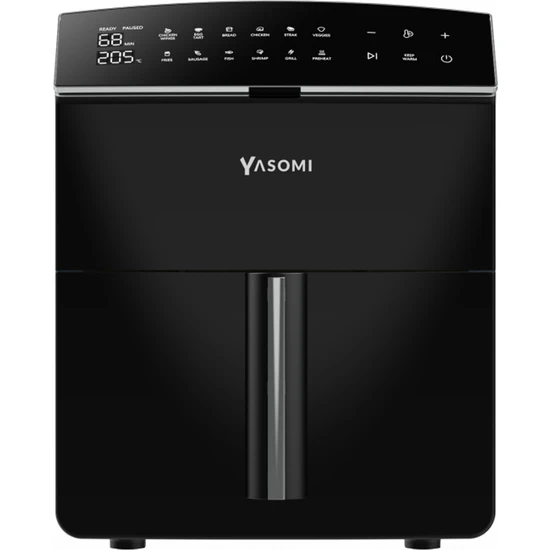 Yasomi Y45 Airfryer 1500W 4,5 Lt Akıllı Fritöz ( Türkiye Garantili)