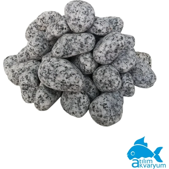 Atılım Akvaryum Granit Çakıl Taşı Akvaryum Taşları 2-3cm