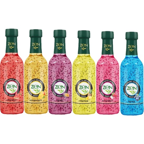 Zen Basil Seeds 6 Lı Karma Içecek 330 ml x 6 Adet Fiyatı