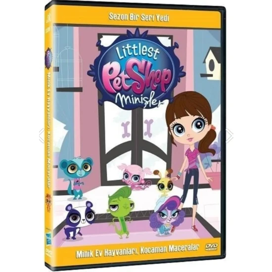 Bir Film Littlest Pet Shop Minişler Sezon 1 Seri 7 - DVD