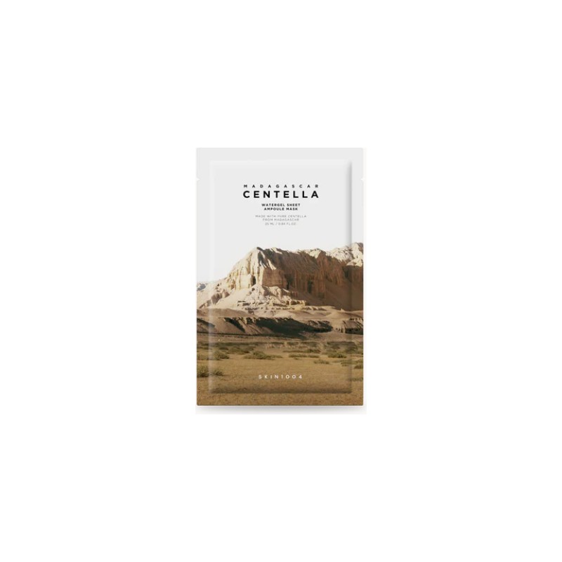 Skin1004 Madagascar Centella Water Sheet Ampoule Mask 25 ml Aydınlatıcı Etkili Hipoalerjenik Kağıt Maske