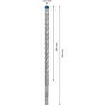 Bosch Expert Sds Plus-7x Kırıcı Delici Delme Ucu 12 x 200 x 265 mm