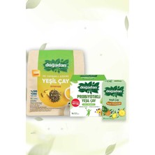 Doğadan Dökme Yeşil Çay Ananas 50 gr & Açai Ananaslı Bardak Poşet Çay & Probiyotikli Yeşil Çay Açai Ananaslı 14'lü