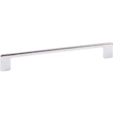 Koçsan Narin Kulp Lüks Country Mutfak Mobilya Dolap Çekmece Kulpu Krom 160 mm