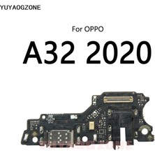 Tkgz Oppo A32 Şarj Soketi Kulaklık Soketi Orj