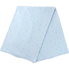 Sebi Bebe Yıldız Baskılı Bebek Battaniyesi 80X90CM 1563