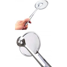 Ucuzaltoptan Paslanmaz Maşalı Kevgir (29 Cm)
