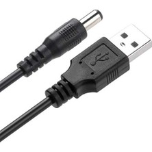 Navidata USB 2.0 To 5.5 x 2.1 mm Dc 5V Power Güç Kablosu 1,5 Metre