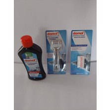 Domol Cam-Seramik Yüzey Temizleyici + Domol Yüzey Temizleme Malası + Domol Yüzey Temizleme Malası Yedek