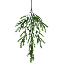 Cihan Çiçekçilik Yapay Yeşil Lotus Çiçeği Sarkıt 80X50