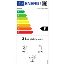 Franke  Ffrf 478 Nf Xs F 434 Lt Inox Solo Buzdolabı