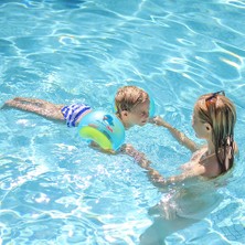 Myswimbaby Yüzme Yardımcısı Kolluk Şişme Kolluk Deniz Kolluğu Çocuk Kolluğu Bebek Kolluğu Kolluk Simit (L) 5 Yaş - 14 Yaş