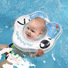 Myswimbaby Yeni Doğan Bebek Boyun Simidi Başlangıç Bebek Yüzme Simidi 5kg - 13KG Bebek Kullanım