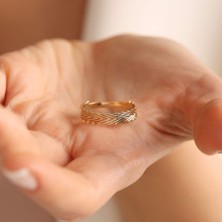 Sembol Gold 14 Ayar Pars Altın Yüzük