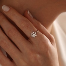 Sembol Gold 14 Ayar Altın Baget Form Yüzük