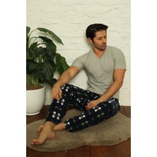 Akbeniz Erkek Polar Alt Pijama 7007