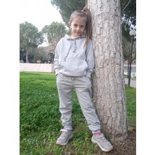 Hgt Kız ve Erkek Kapişonlu Kanguru Cepli Eşofmantakımı