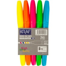 Kraf Fosforlu Kalem TİPİ 340 5 Lİ 1 Adet