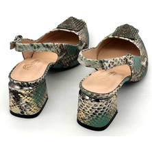 Gizzelli Shoes Yılan Deri Sandalet