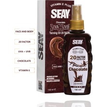 Seay Çikolatalı Bronzlaştırıcı 20 Spf E Vitaminli 150 ml