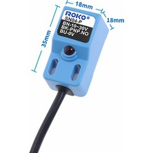 Alkatronik SN04-P Endüktif 4mm Metal Algılayıcı Sensör Pnp No Temassız Proximity Anahtar Dc 10V / 30V Cnc 3D