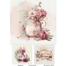 Lineart Pirinç Dekopaj Kağıdı LA-SHBY37